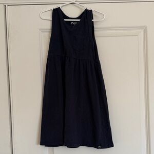 Rags to Raches Navy Sleeveless Kids Dress